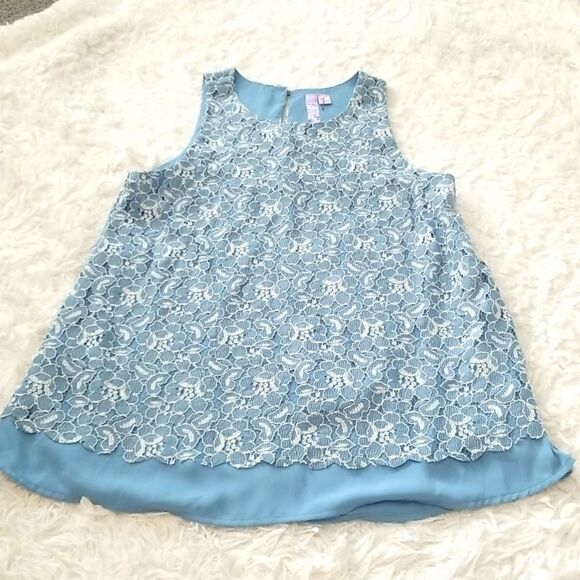 Alya Lace Tank Top Sz Small - Picture 3 of 7